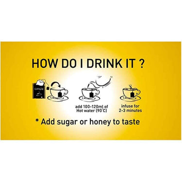 GIRNAR- Green Tea with Lemon & Honey -36 Tea Bags